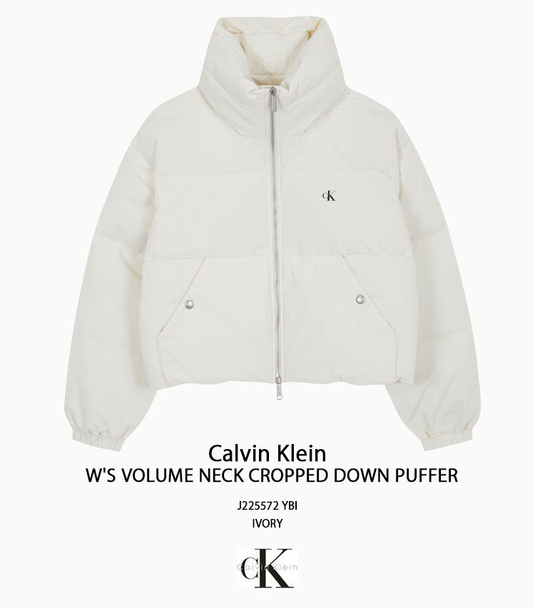 楽天市場】Calvin Klein カルバンクライン ダウン W'S VOLUME NECK