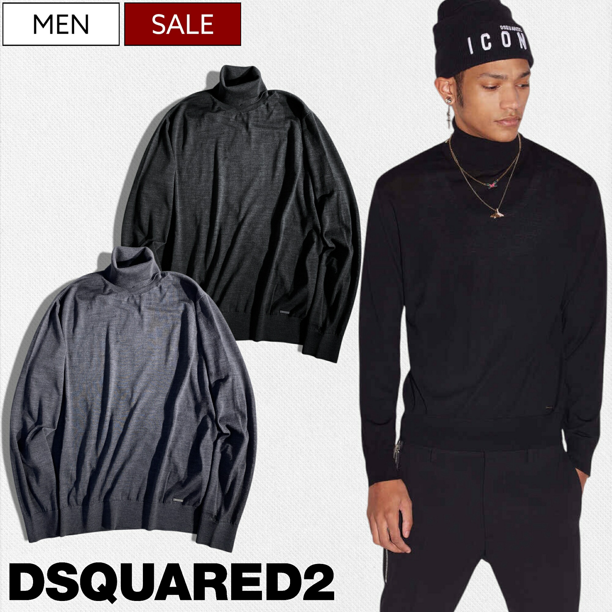 楽天市場】【定価61,600円(税込)】DSQUARED2 ディースクエアード 大人