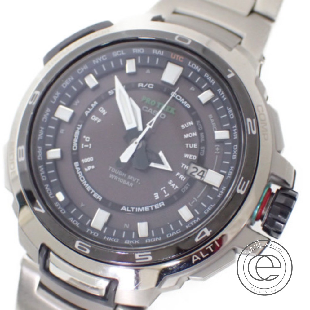 楽天市場】CASIO カシオ PRX-7000T-7JF PROTREKプロトレック MANASLU