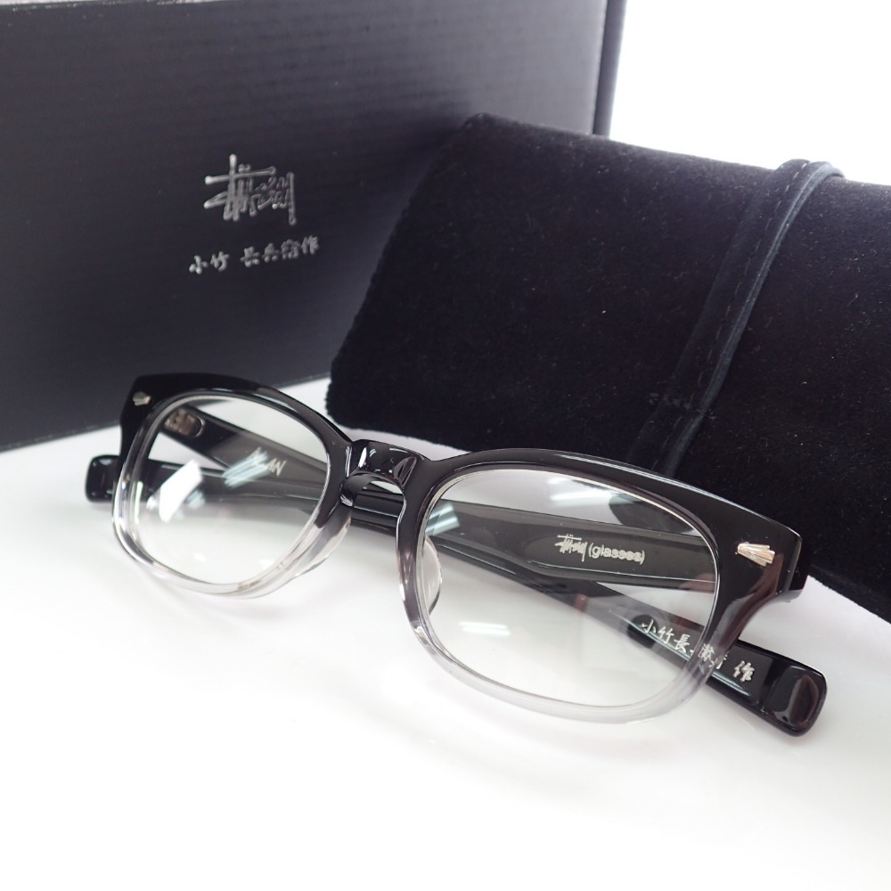 楽天市場】STUSSY glasses ステューシー 小竹長兵衛作 ALAN アラン