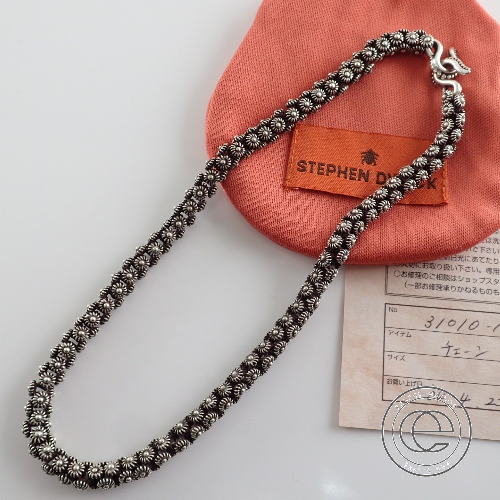 楽天市場】STEPHENDWECK スティーブンデュエック マーガレットチェーン