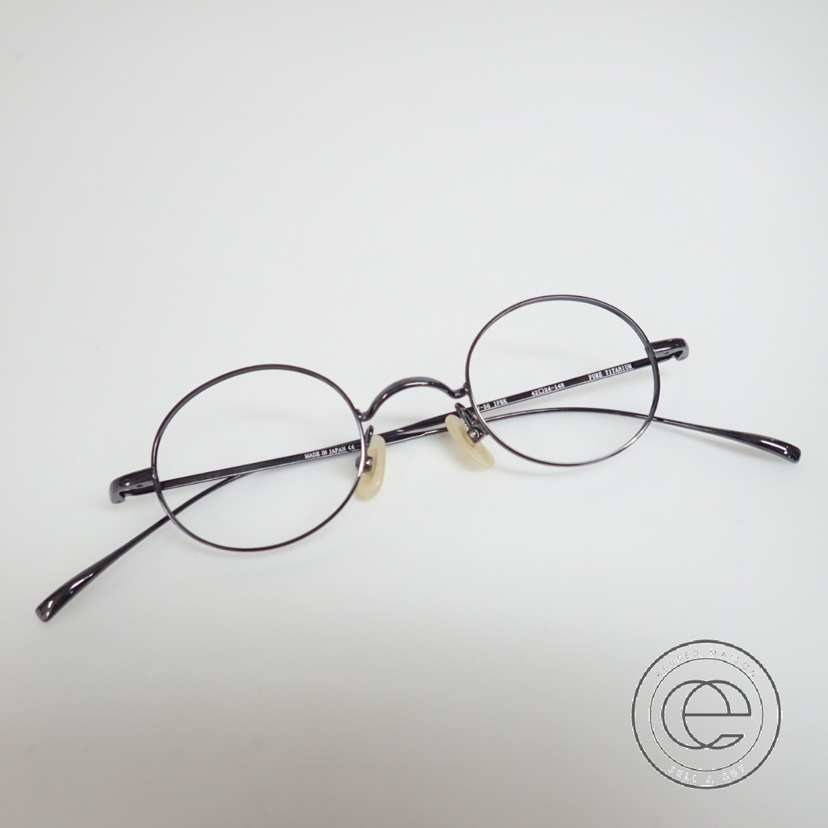 楽天市場】KANEKO OPTICAL 金子眼鏡 VINTAGE KV-56 IPBK PURE TITANIUM