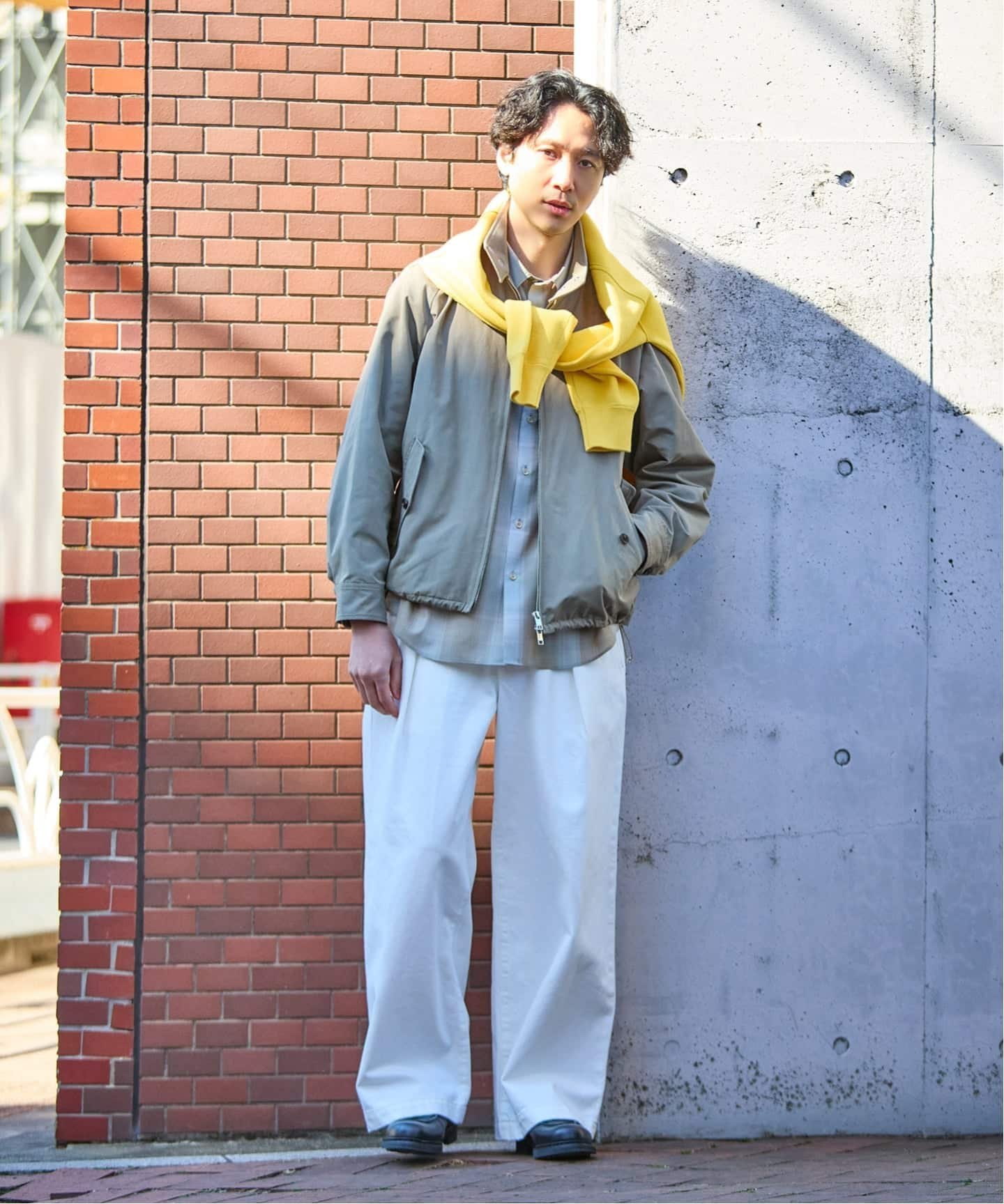 EDIFICE｜ピーチ ウェザー ハリントン ジャケット | Rakuten Fashion