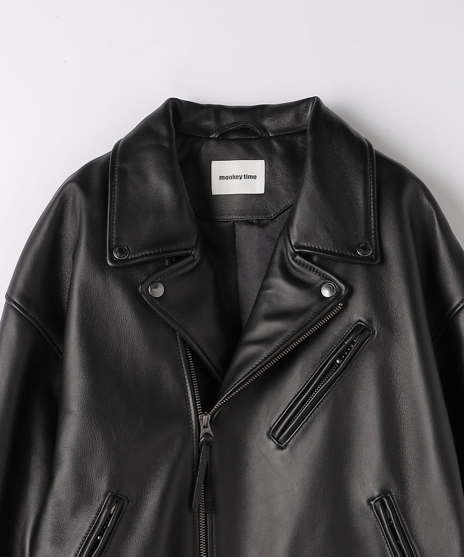 BEAUTY&YOUTH BY シープレザー ダブル ライダース ジャケット BEAUTY&YOUTH UNITED ARROWS（ビューティーアンドユースユナイテッド