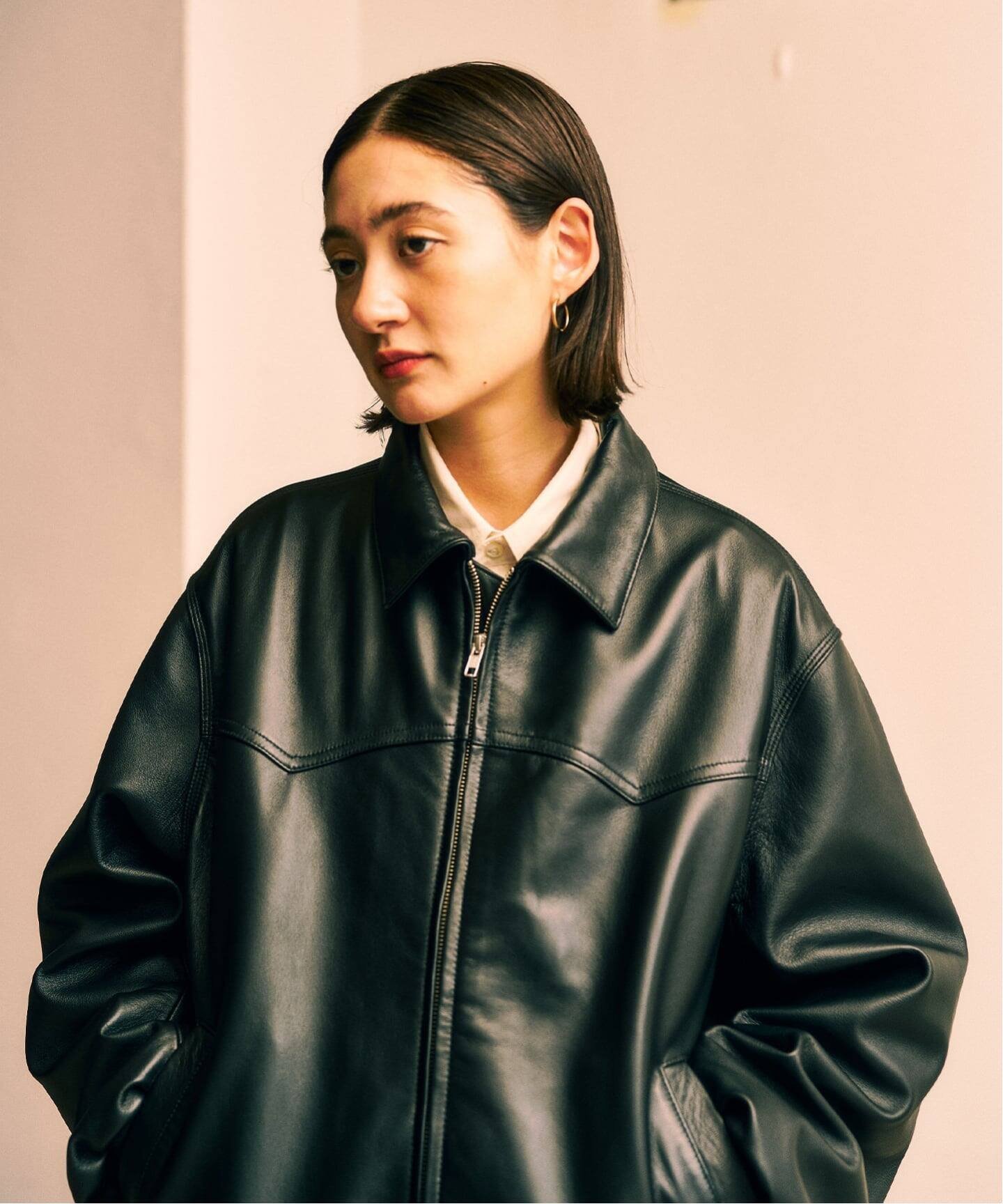 417 EDIFICE｜SHEEP LEATHER JACKET / シープレザージャケット
