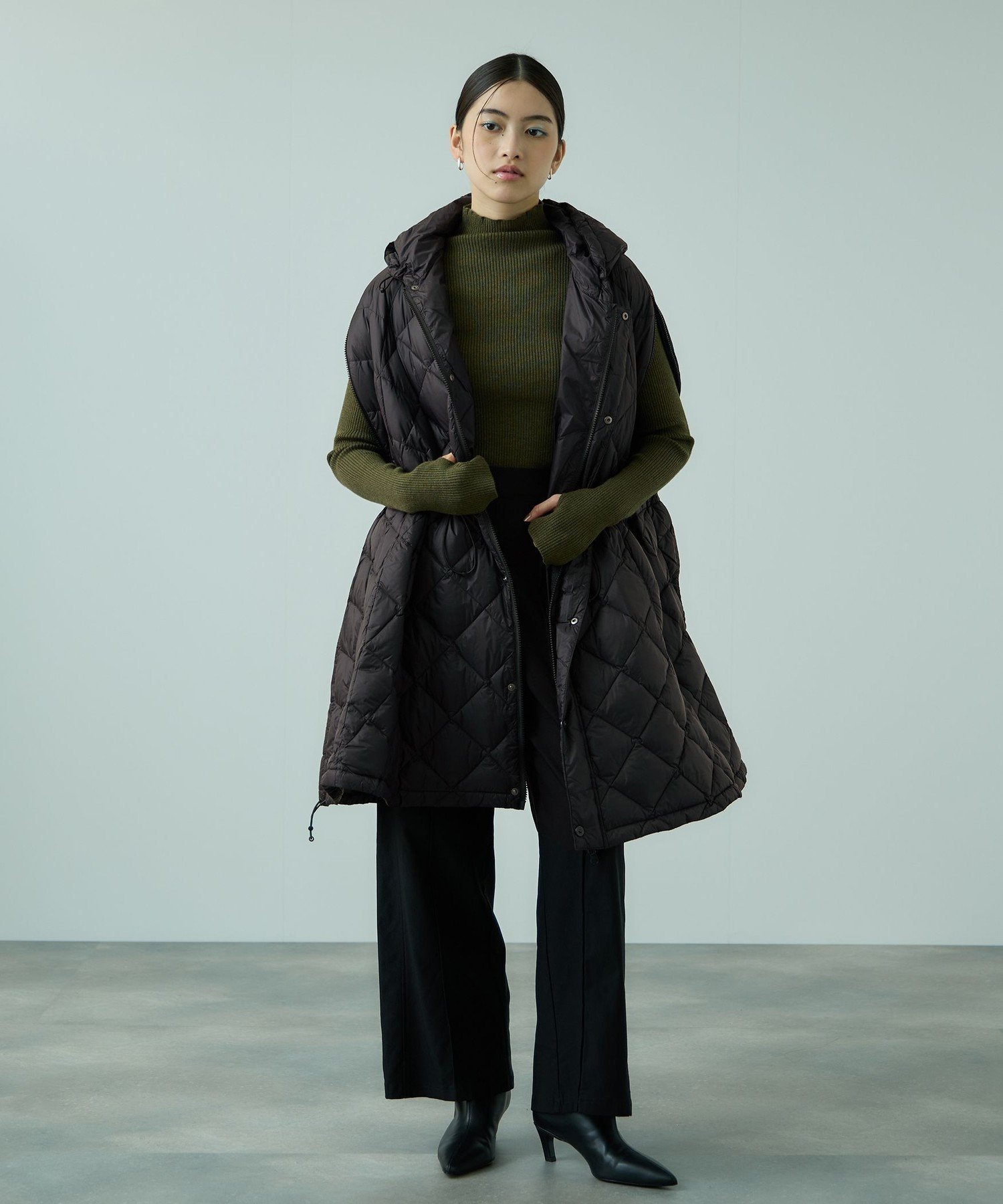 VICKY｜TAION ダウンケープコート≪手洗い可能≫ | Rakuten Fashion