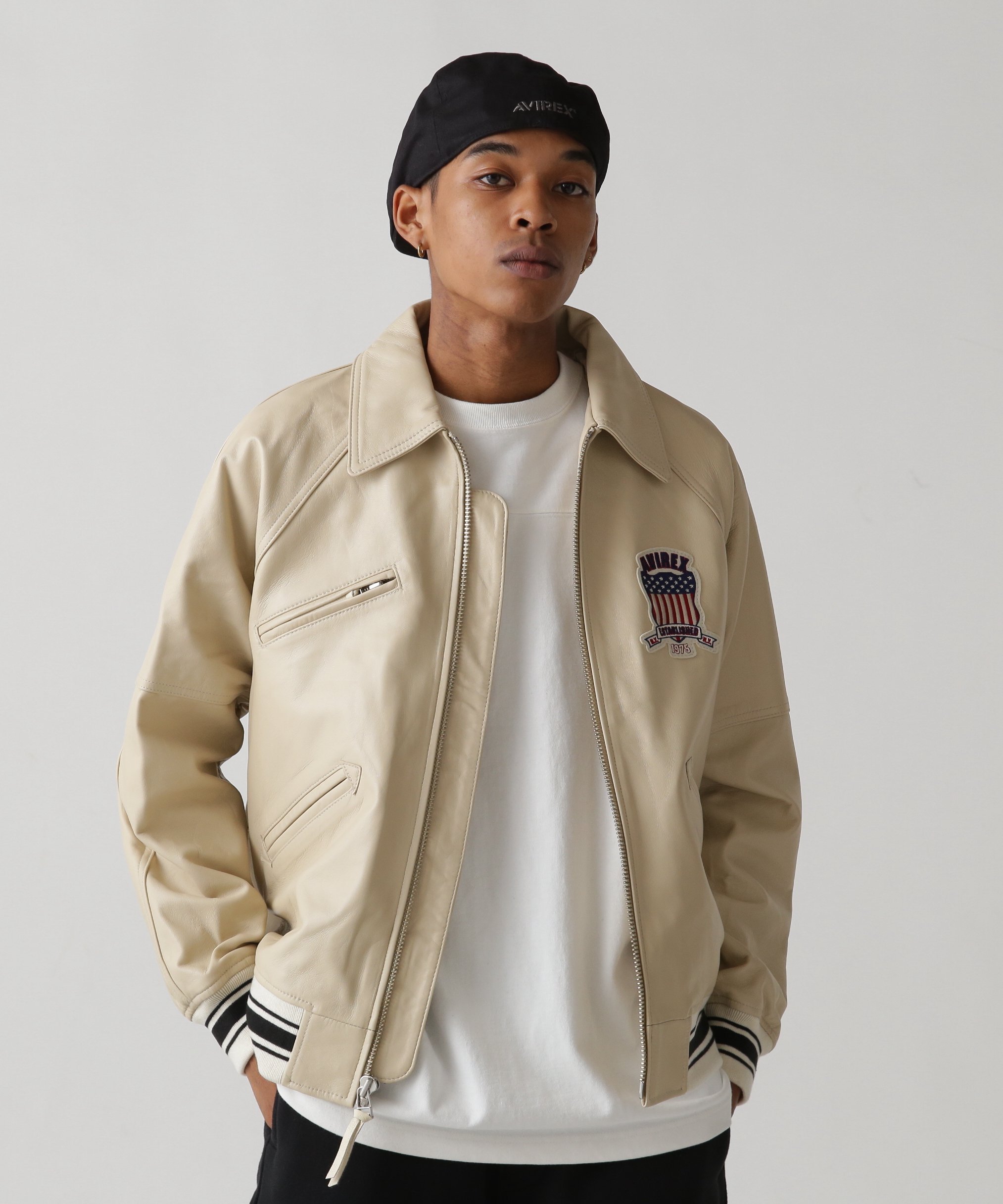 AVIREX｜LIGHT SIGNATURE VARSITY JACKET/ライト シグネチャー バー
