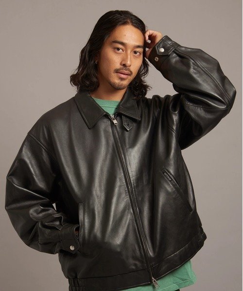 JACKROSE｜【SKOOKUM×JACKROSE】 LAMB LEATHER ZIP JACKET 2025(MENS