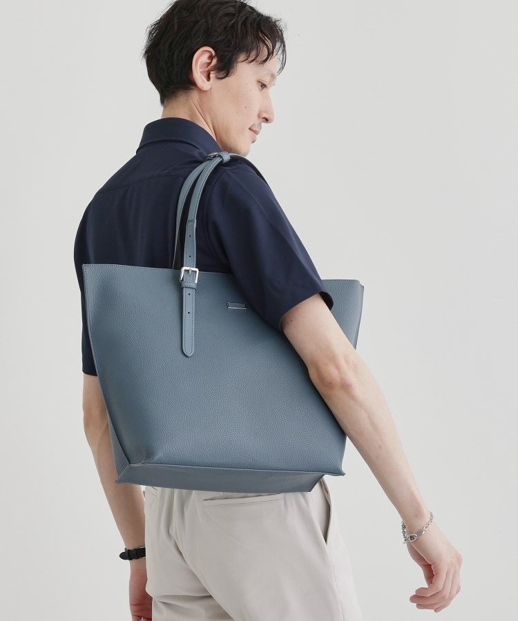 TAKEO KIKUCHI｜レザーハンドル シュリンクPU トート | Rakuten