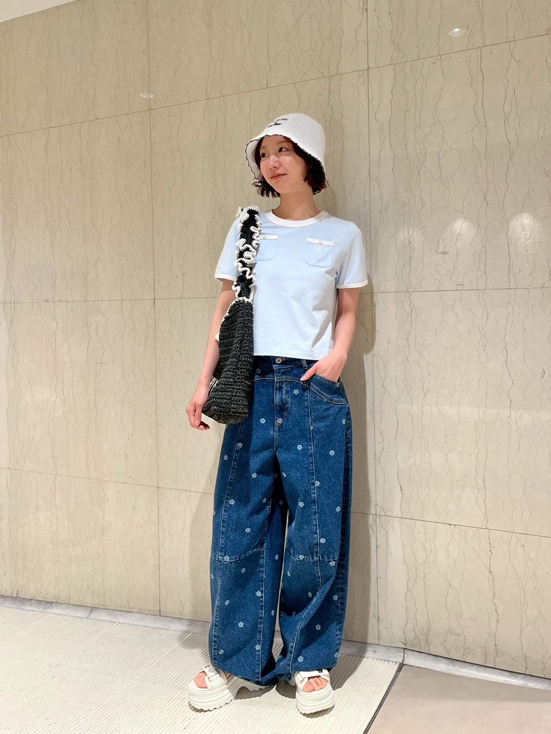 LILY BROWN｜【WEB限定】【LILY BROWN×MARY QUANT】デイジー柄ワイド