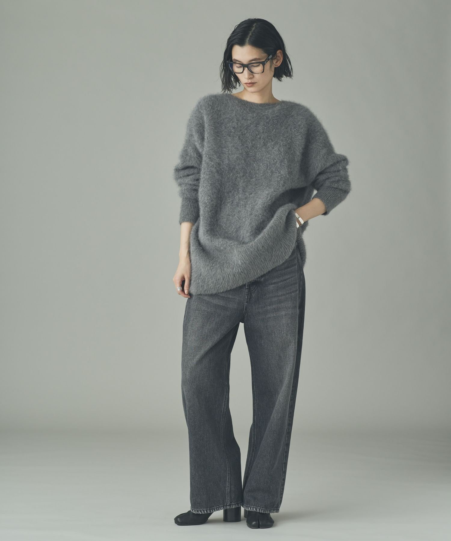 Curensology｜FOXカシミヤVネックニットプルオーバー | Rakuten