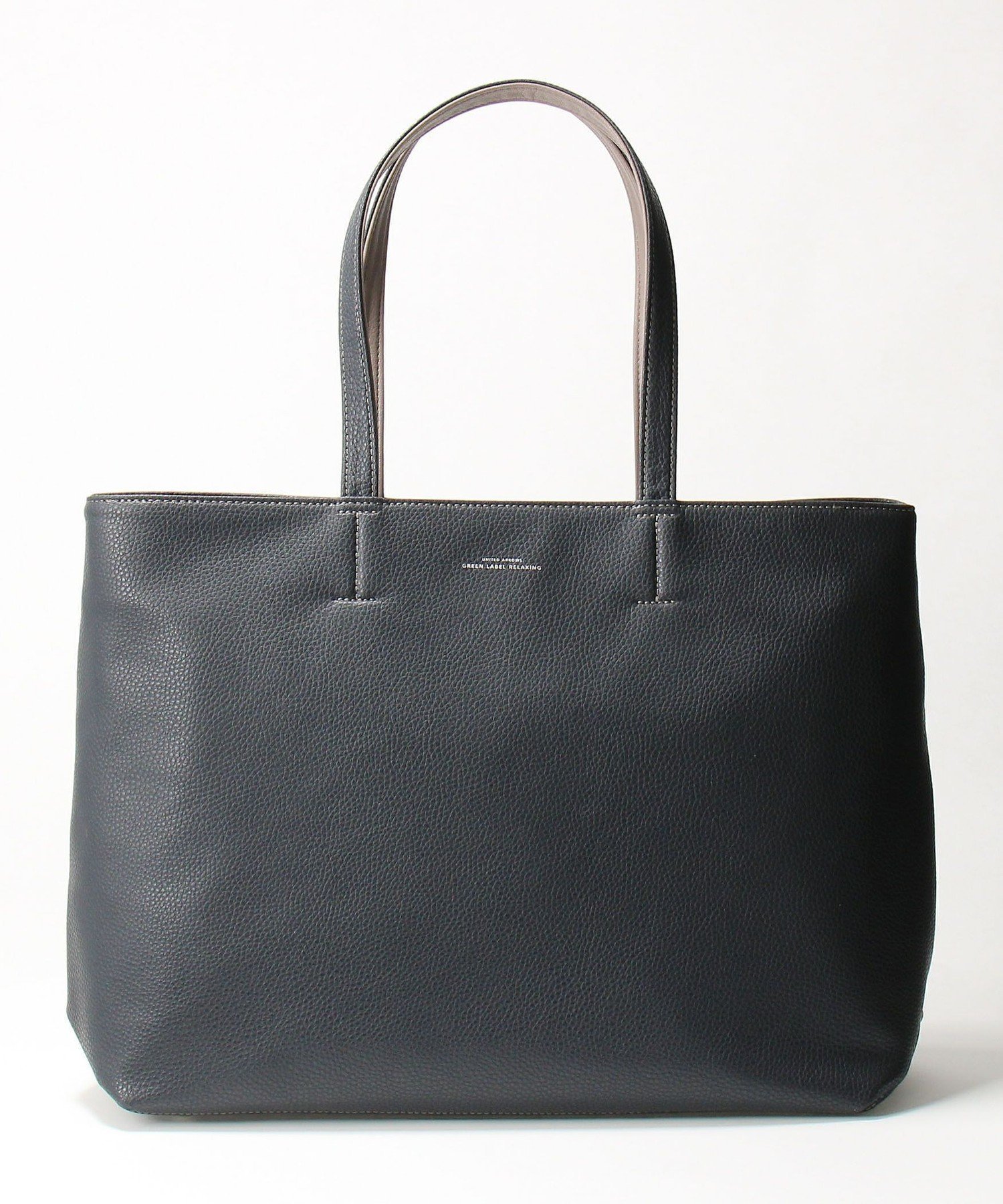 UNITED ARROWS green label relaxing｜シボ レザーライク ジップ