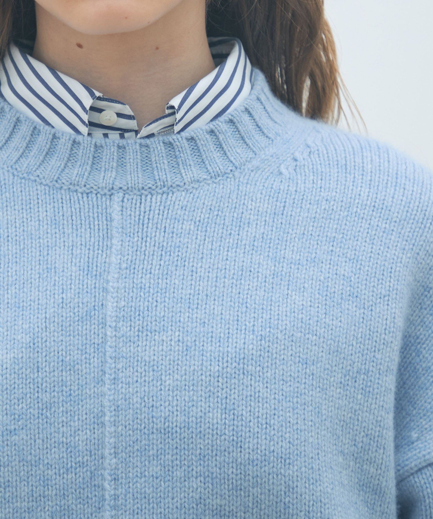 TOMORROWLAND｜ラムカシミヤ クルーネックプルオーバー | Rakuten