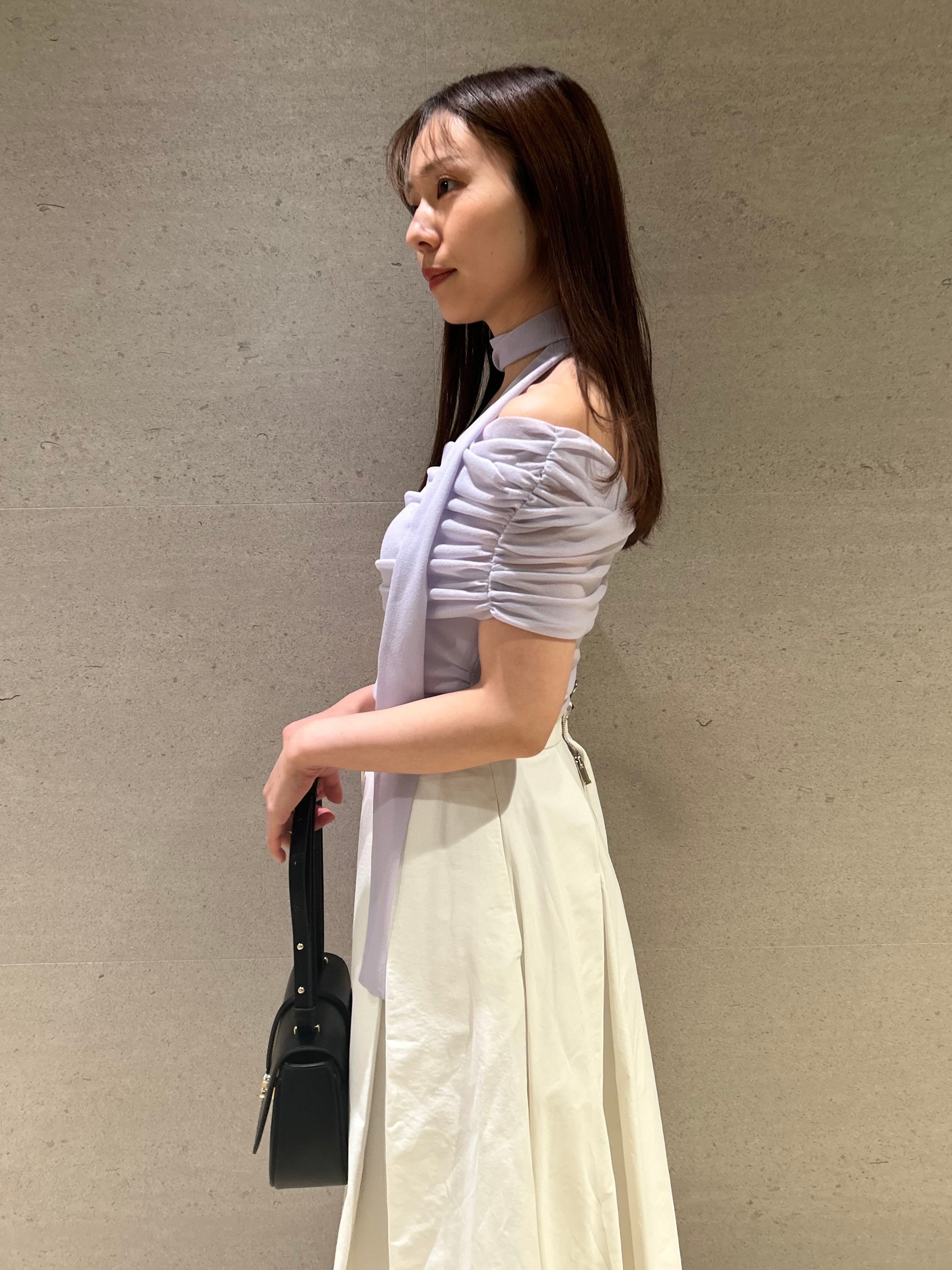 SNIDEL｜ギャザーアシメカットプルオーバー | Rakuten Fashion(楽天