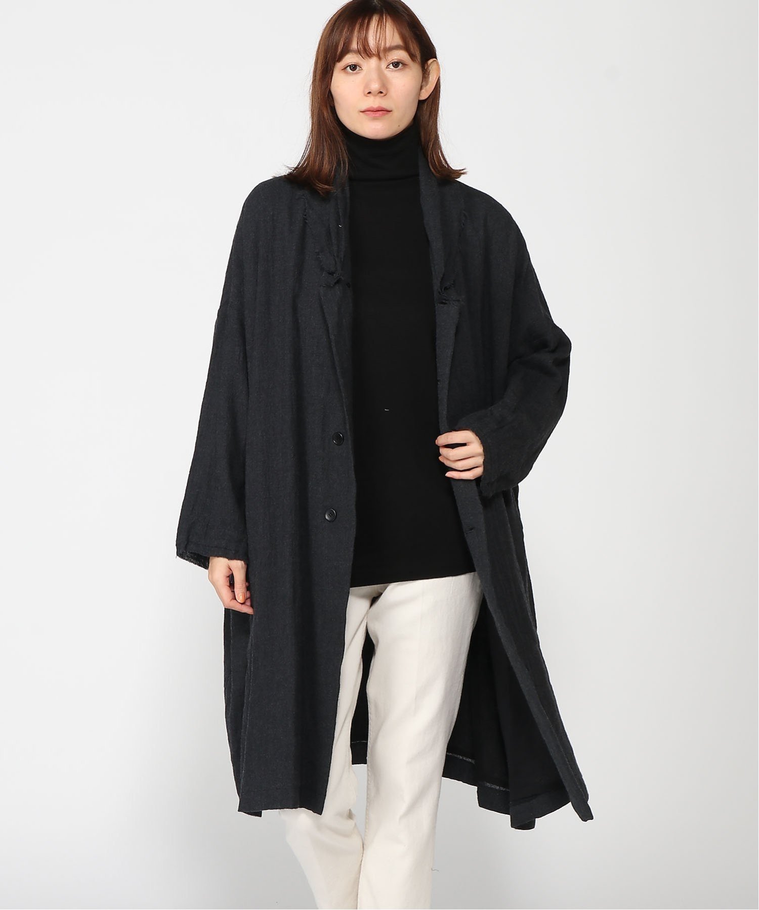 pas de calais｜pas de calais ソフトウール ロング コート | Rakuten