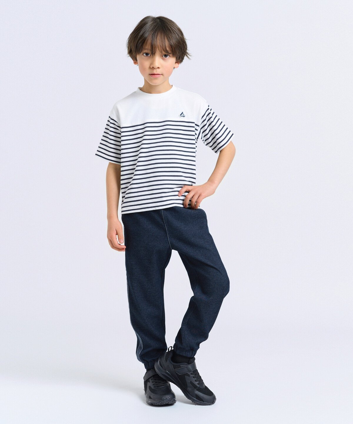 COMME CA ISM｜デニムライクジャージー ジョガーパンツ | Rakuten