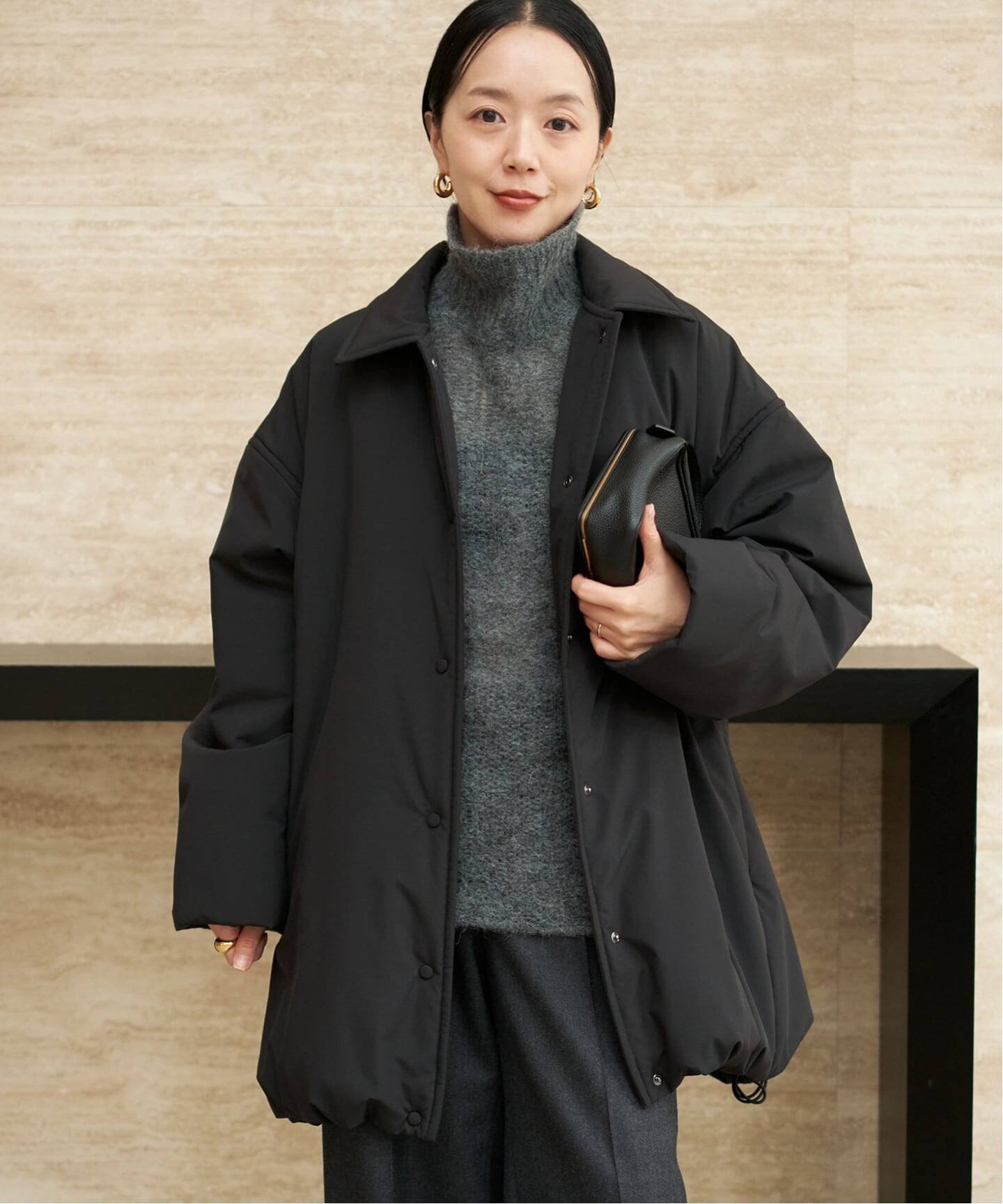 plage｜《WEB限定追加》撥水tailored puff コート 3 | Rakuten Fashion