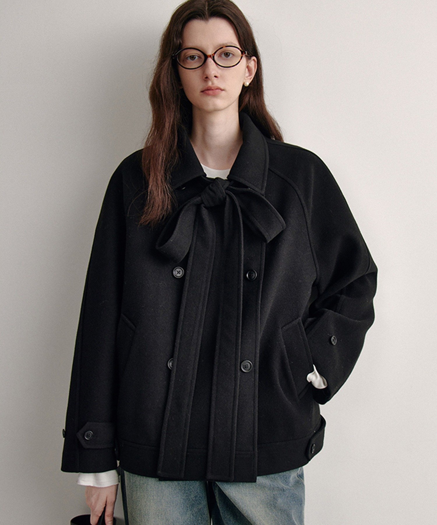 chuclla｜リボンタイ ショートコート FD24W268 Fano Studios | Rakuten