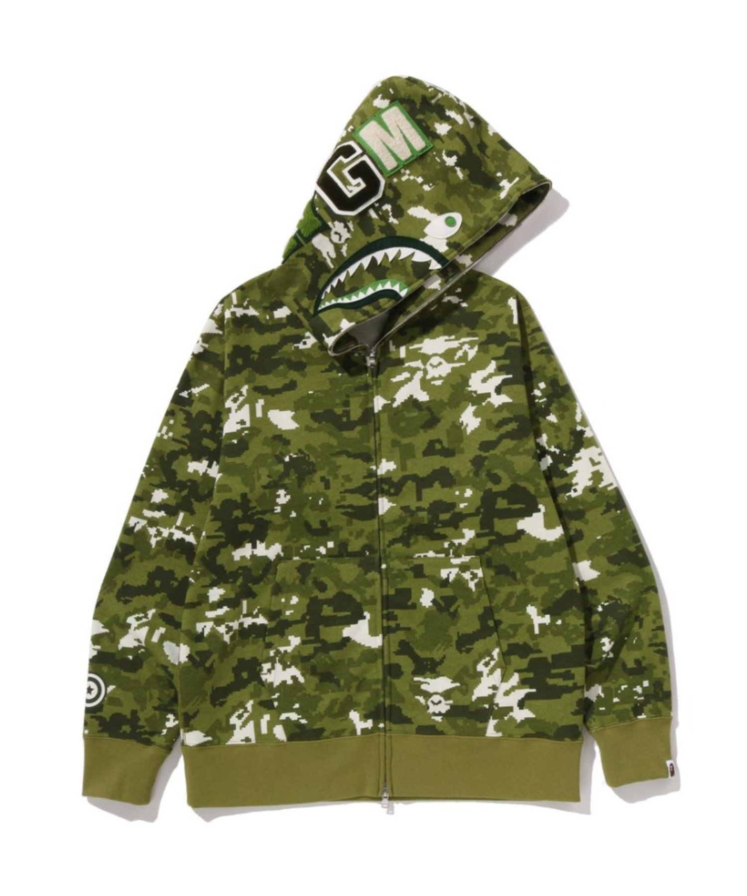 楽天市場】a bathing ape シャーク（サイズ（S/M/L）L）（パーカー