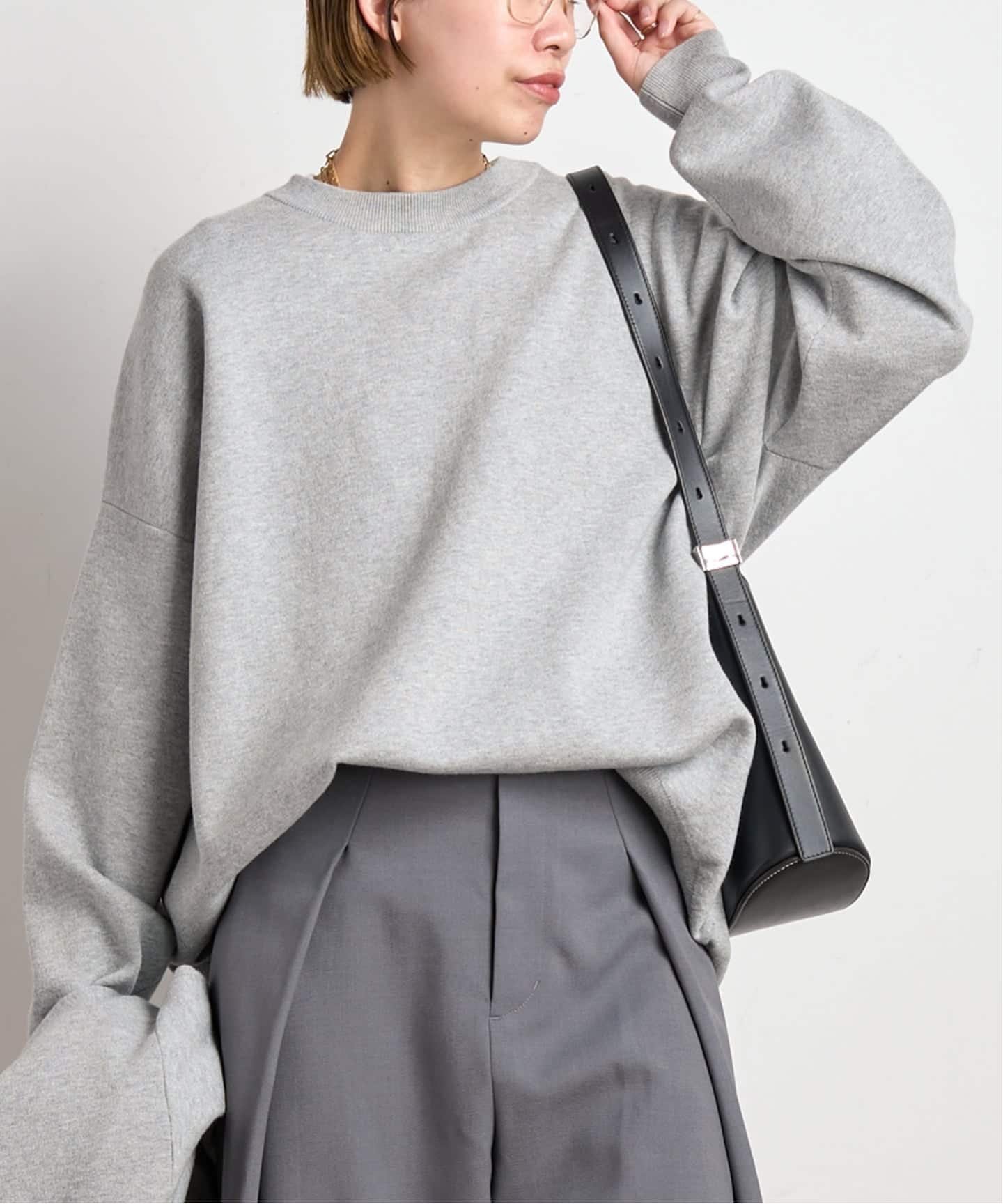 AP STUDIO｜コットンカシミヤリラックスプルオーバー | Rakuten