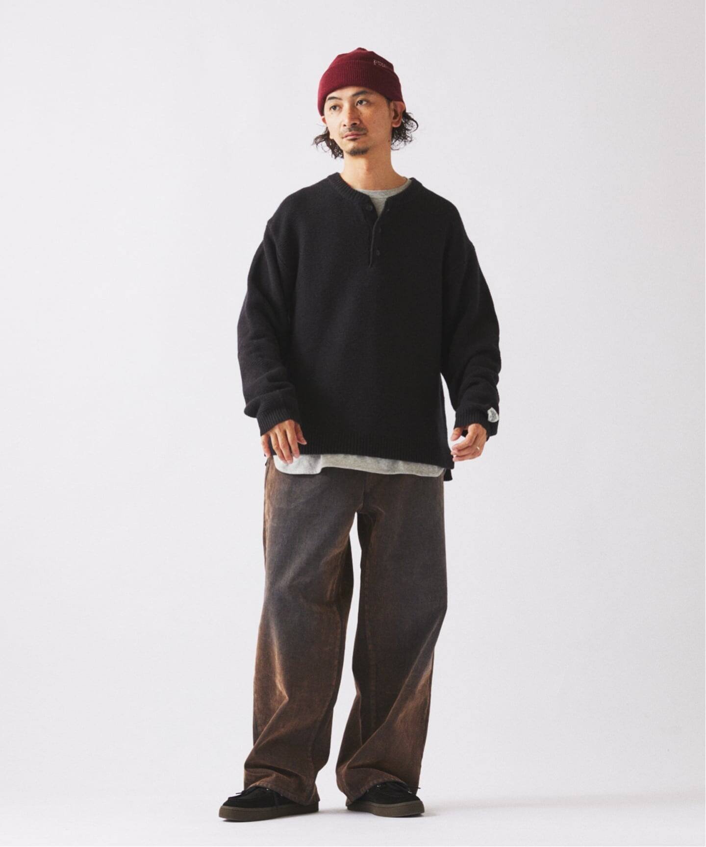 JOURNAL STANDARD relume｜ハミルトン ウール ガーター ヘンリーネック