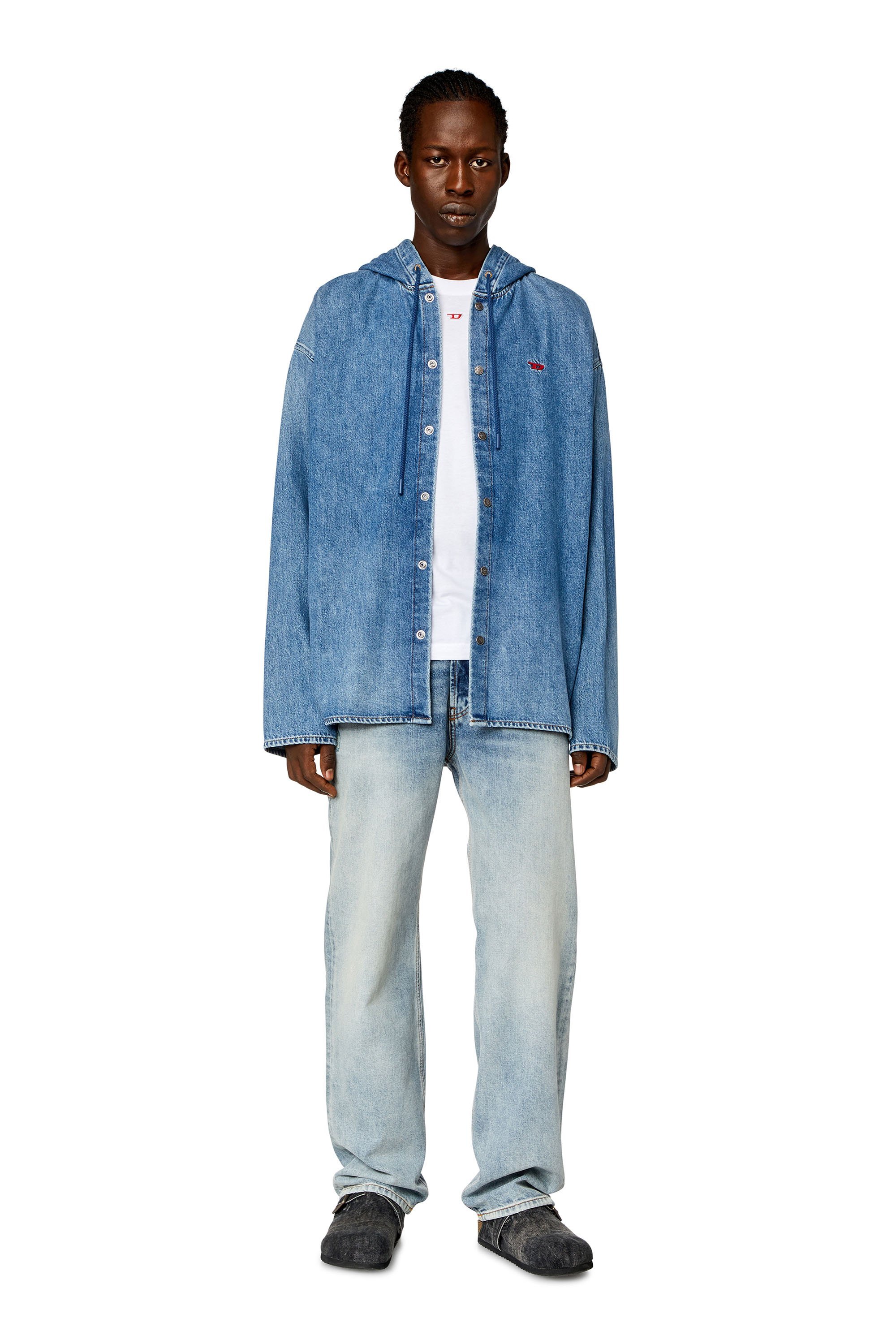 DIESEL｜メンズ シャツ デニム D-DEWNY-HOOD | Rakuten Fashion(楽天
