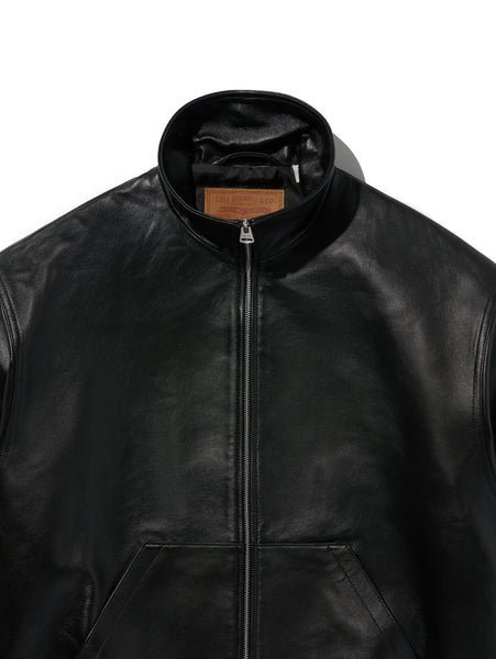 Levi's｜PREMIUM BLACK FULLZIP SPORTS LEATHER JACKET | Rakuten