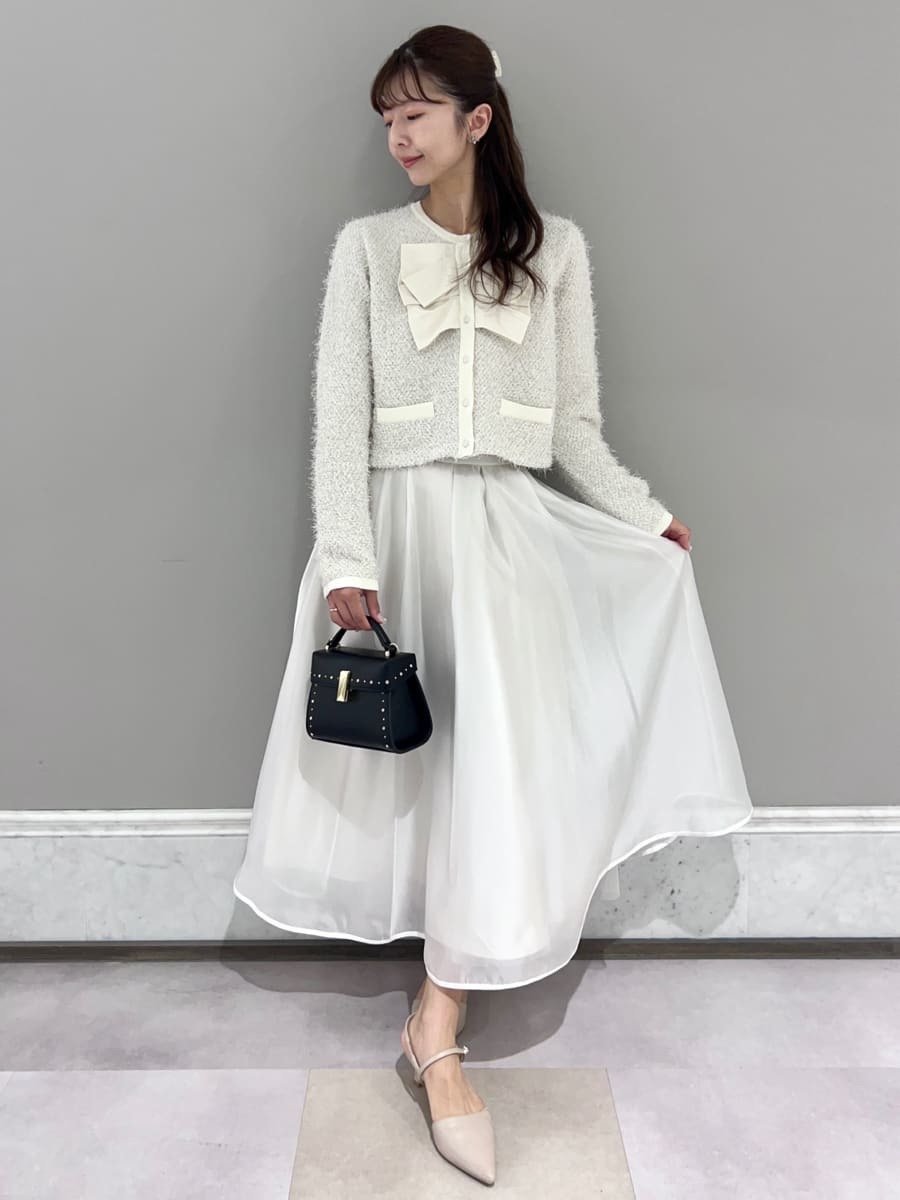 CELFORD｜ダブルリボンニットジャケット | Rakuten Fashion(楽天
