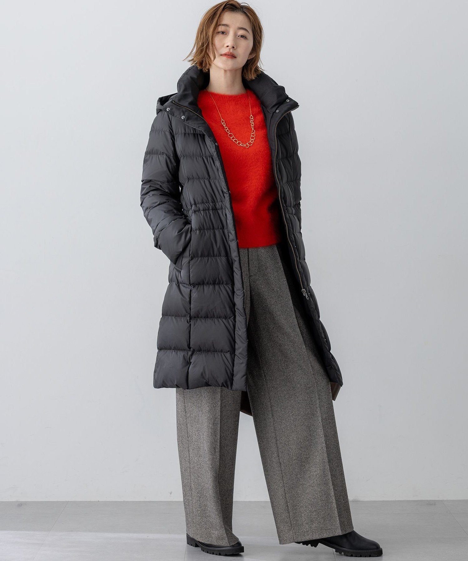 23区｜【VERY掲載/新色追加】シレータフタ ロング ダウンコート