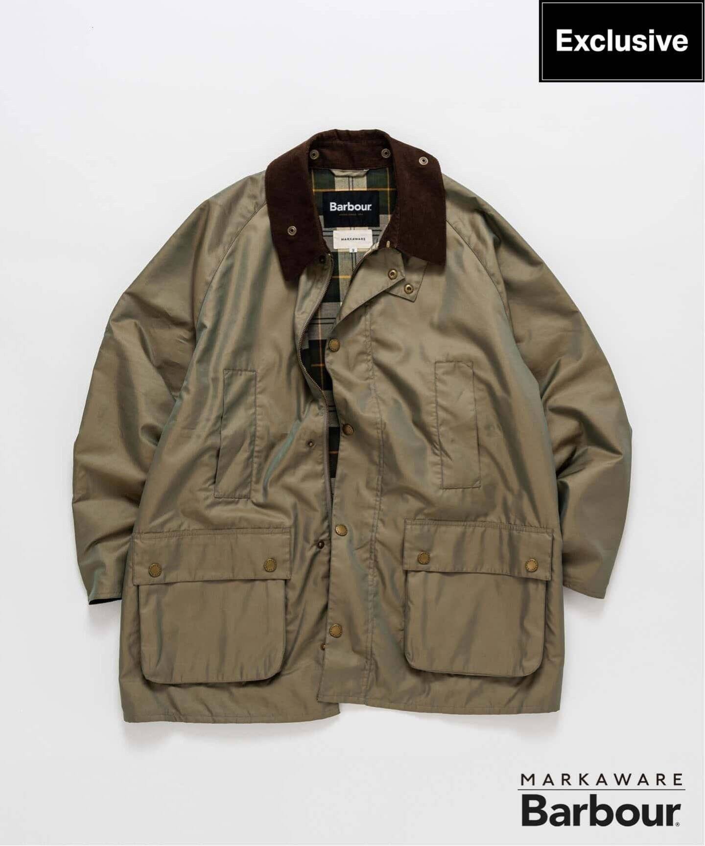 EDIFICE｜Barbour for MARKAWARE & EDIFICE 別注 タマムシ BEDALE