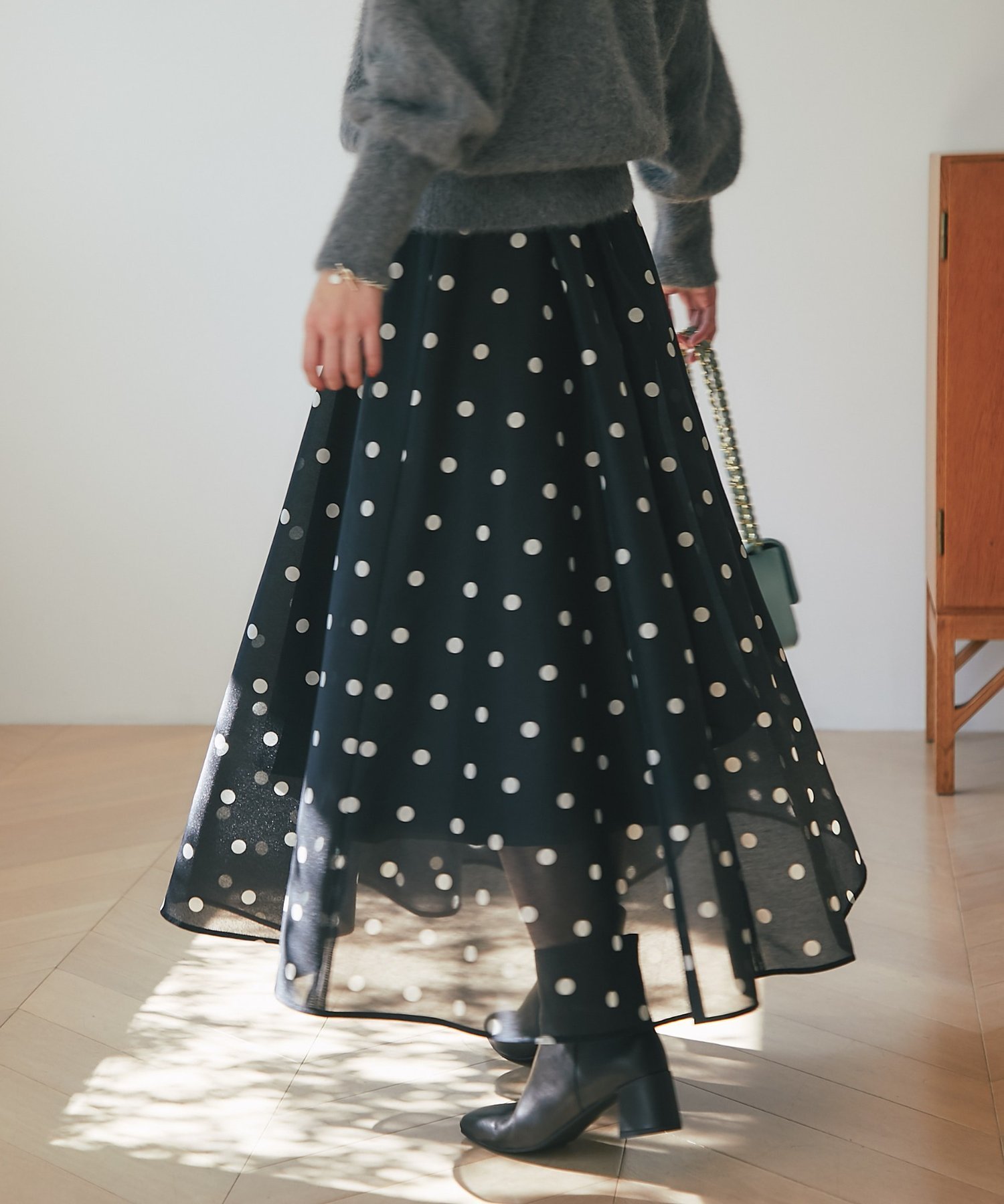 La boutique BonBon｜【今すぐお届け!・最強着映え】ドットオーガン