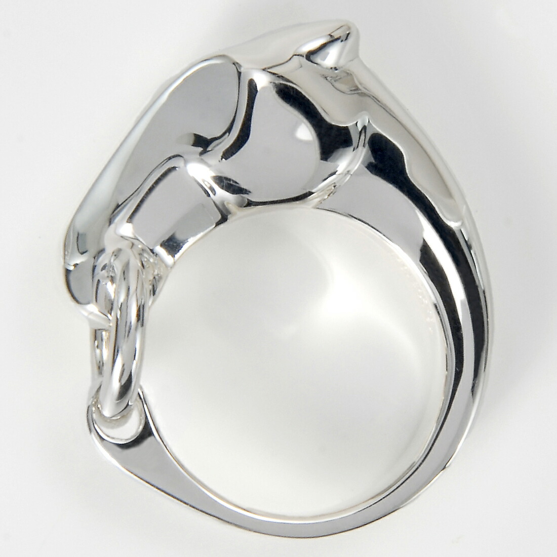 楽天市場】HERMES エルメス リング 指輪 レディース シルバー H113603B