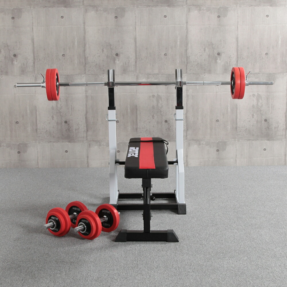 楽天市場】IROTEC（アイロテック）チャレンジセットR50 / ベンチプレス