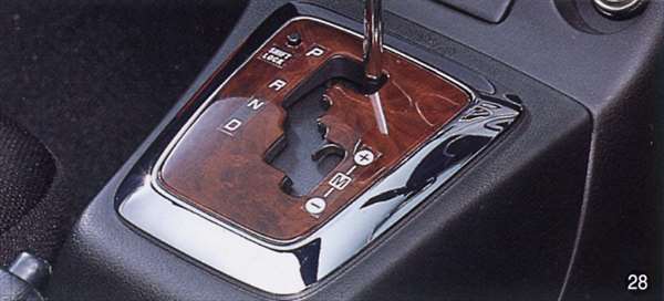 楽天市場】『コペン』 純正 L880 ウッド調ATシフトパネル パーツ