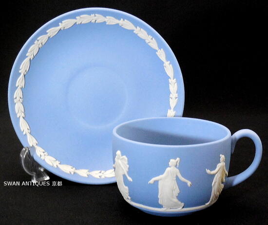 楽天市場】ウェッジウッド Wedgwood ジャスパー ペールブルー