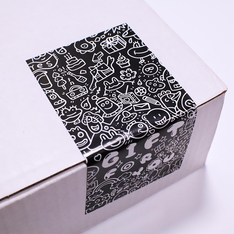 楽天市場】ラッピングシール(r04)50枚入 スクエア シール ステッカー