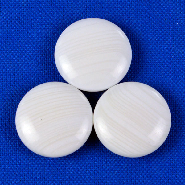 楽天市場】碁石 日向特製蛤碁石 22号 雪印 (厚み6.3mm) : 将棋囲碁専門