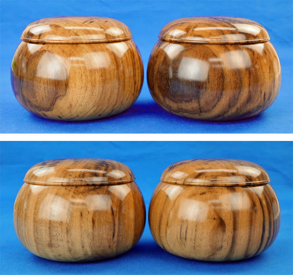 楽天市場】囲碁 高級木製碁笥 黒柿 超特大 ※熟練職人が造る極めて稀少