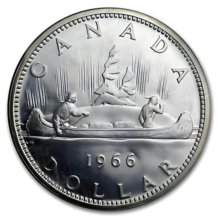 楽天市場】1966 カナダ 6 コイン シルバー プルーフライク セット