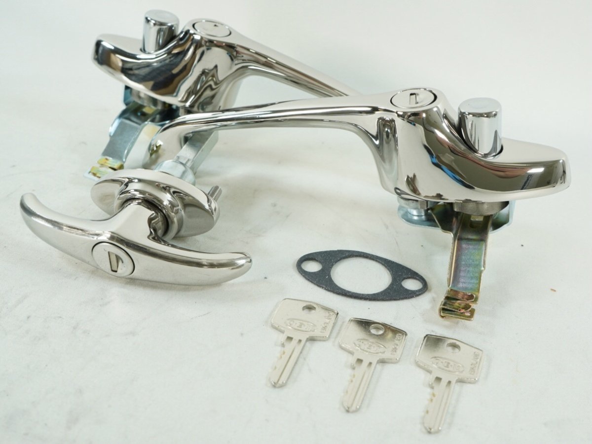 楽天市場】ローバーミニ ドアハンドル左右 MK1トランクハンドル 3点