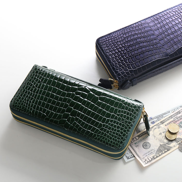 楽天市場】【4h限定20%off】スモール クロコダイル オーガナイザー