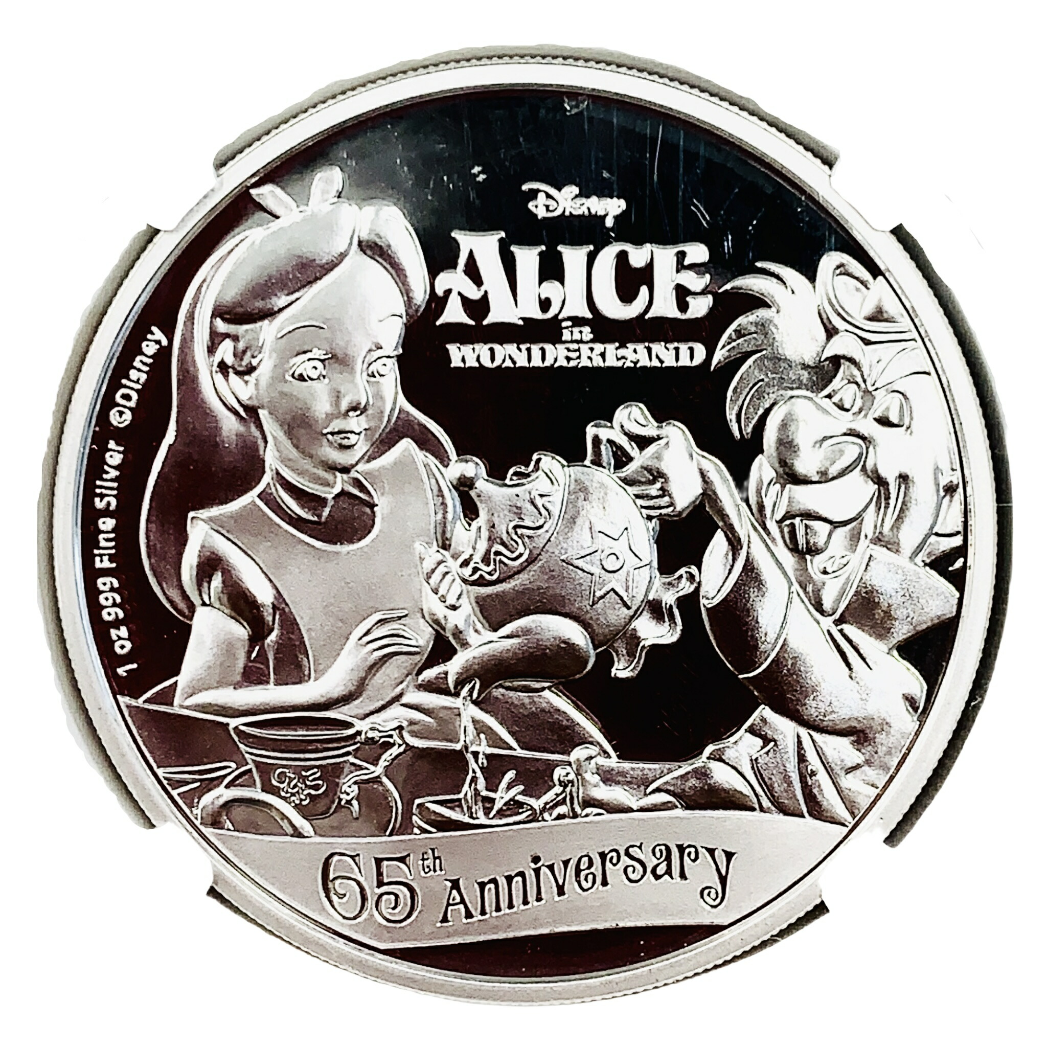 楽天市場】NGC PF68 ディズニー銀貨 不思議の国のアリス 2016年 銀貨