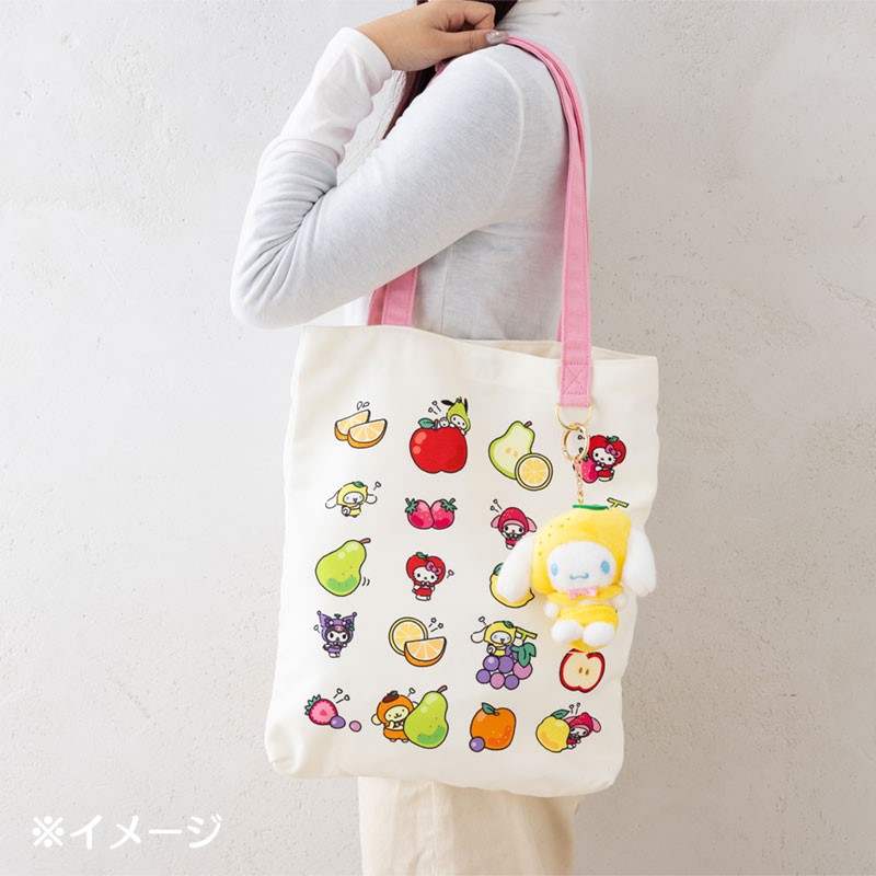 楽天市場】サンリオキャラクターズ トートバッグ（フルーツデザイン