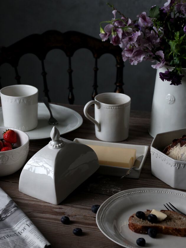 楽天市場】蓋付き バターケース ALIX D. REYNIS SIMPLE // 磁器 磁器