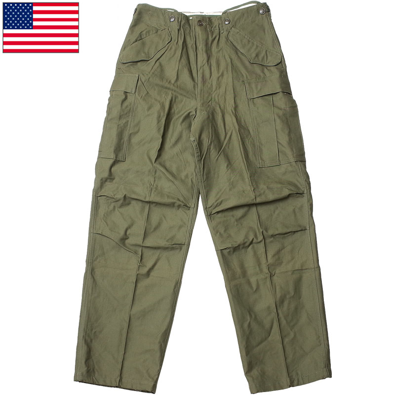 楽天市場】米軍 M-51 フィールドパンツ オリーブ デッドストック M51