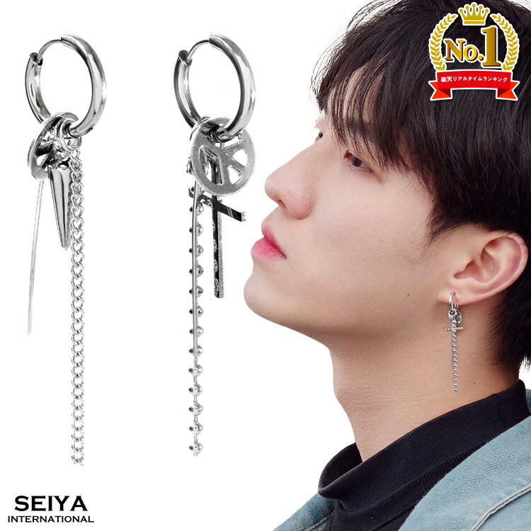 楽天市場】bts ジミン ピアス 着用 デザイン btsピアス フープピアス