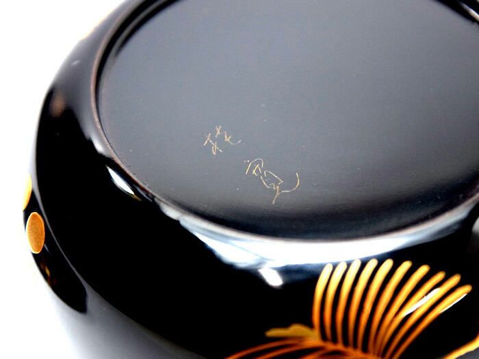 楽天市場】山中塗 平棗 松梅之蒔絵【山中漆器/茶道具/棗】 : せともの