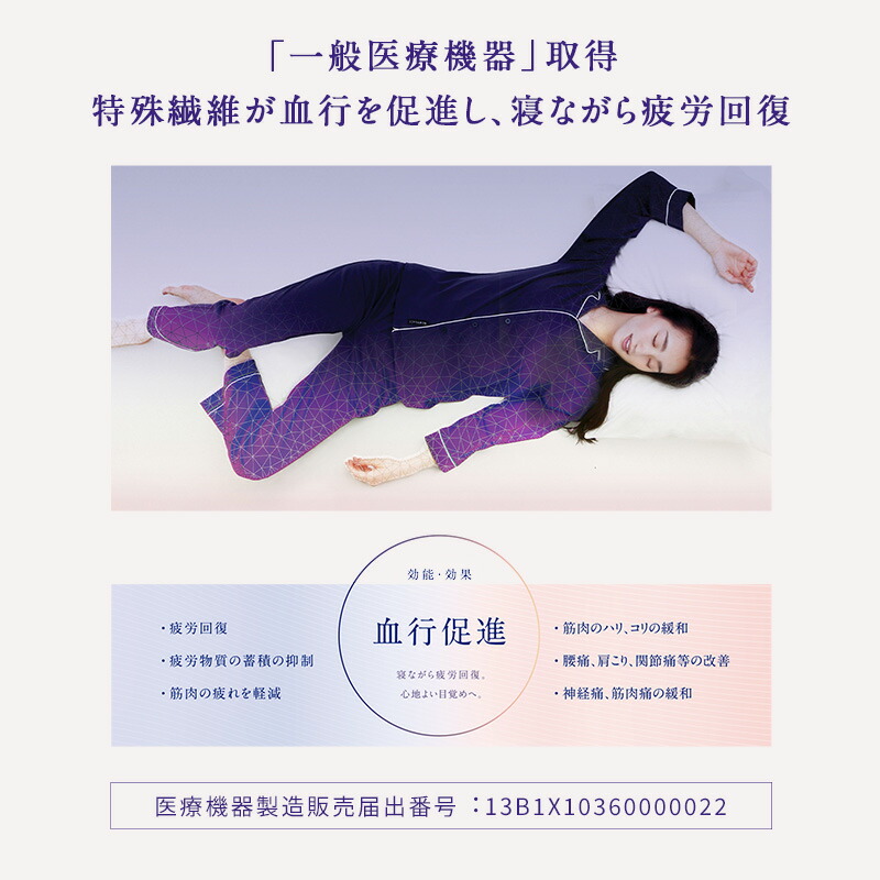 楽天市場】MTGニューピース リカバリーパジャマセット(ロング