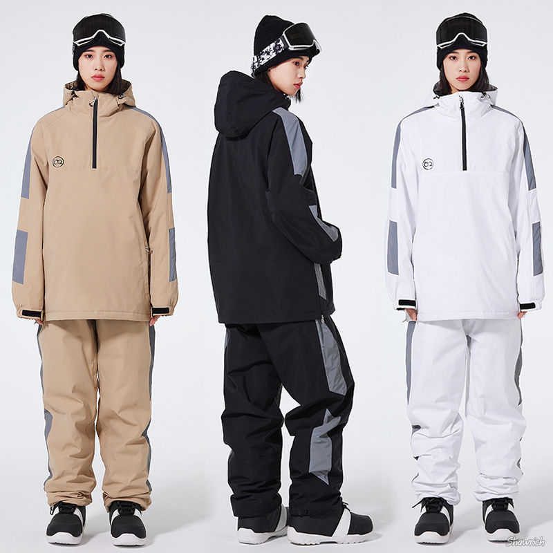 楽天市場】送料無料 スノボ 上下セット セットアップ スノボウェア