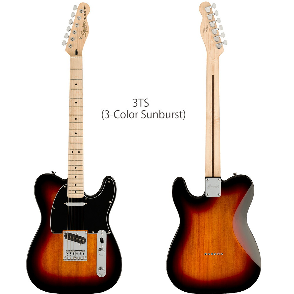 楽天市場】Squier by Fender Affinity Series Telecaster Maple